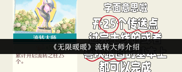 无限暖暖流转大师是什么_无限暖暖家园流转之柱