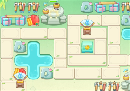 保卫萝卜4梁波波与祝秋秋第7关怎么过2