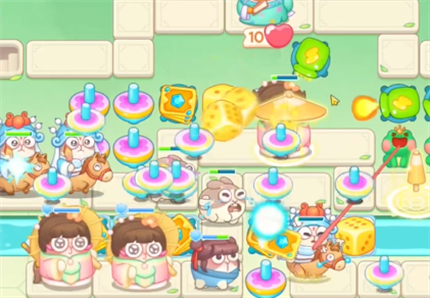 保卫萝卜4梁波波与祝秋秋第5关怎么过6