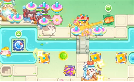 保卫萝卜4梁波波与祝秋秋第12关怎么过5