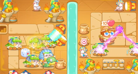 保卫萝卜4法老归来第118关怎么过3