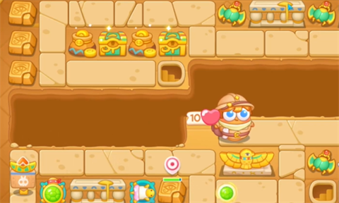 保卫萝卜4法老归来第104关怎么过1