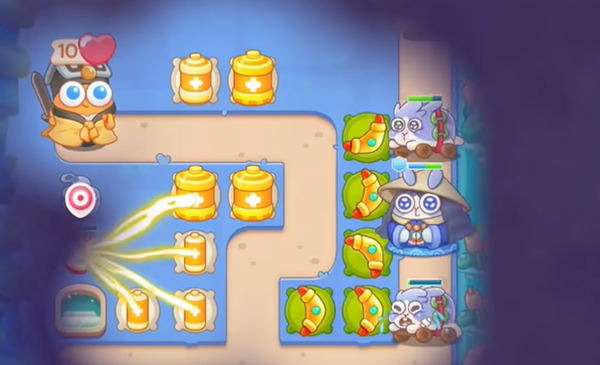 保卫萝卜4万圣奇妙夜第9关怎么过5