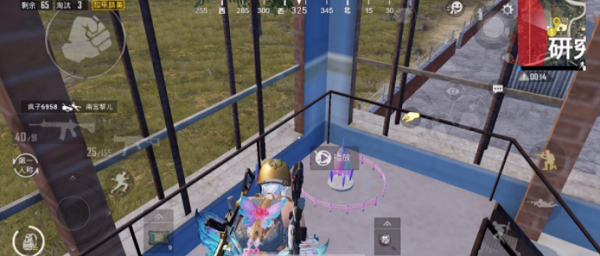 和平精英粉色火箭在哪2