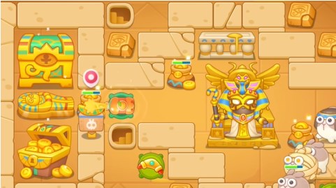 保卫萝卜4法老归来第90关怎么过_法老归来第四关