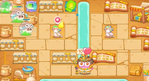 保卫萝卜4法老归来第81关怎么过1