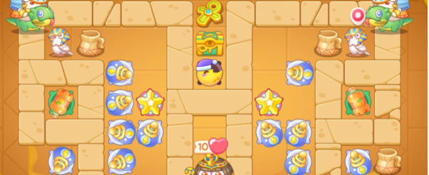 保卫萝卜4法老归来第73关怎么过4