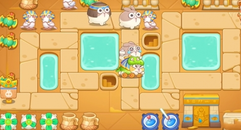 保卫萝卜4法老归来第59关怎么过3