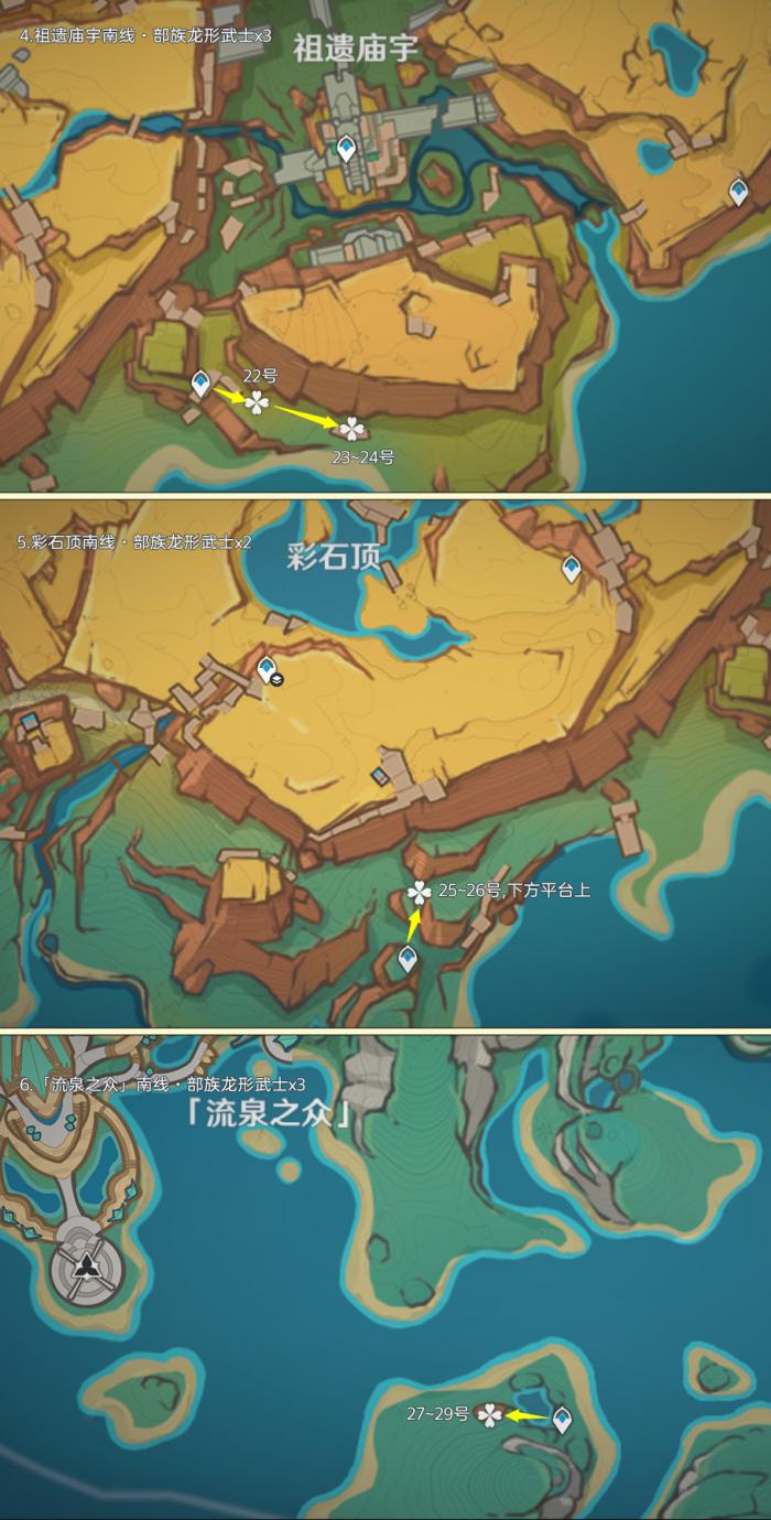 原神部族龙形武士刷取路线4