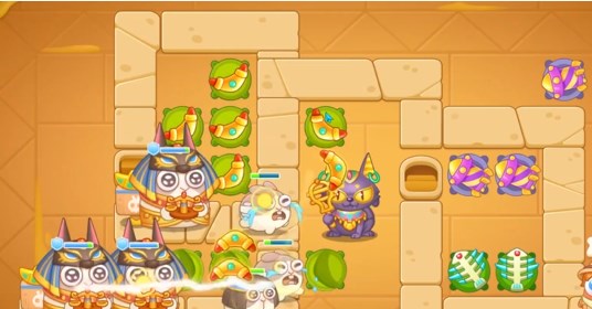 保卫萝卜4法老归来第56关怎么过5