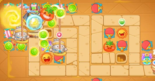 保卫萝卜4法老归来第55关怎么过6