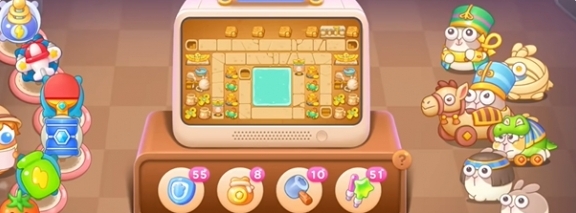 保卫萝卜4法老归来第49关怎么通关2