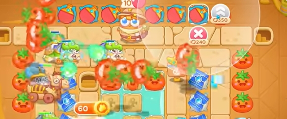 保卫萝卜4法老归来第49关怎么通关8