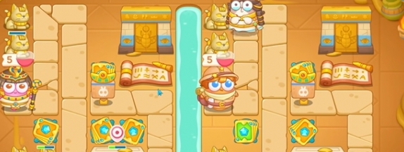 保卫萝卜4法老归来第43关怎么通关6