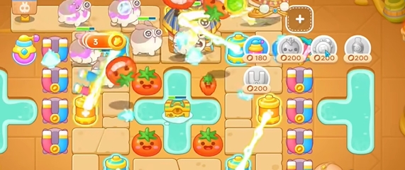 保卫萝卜4法老归来第44关怎么玩5