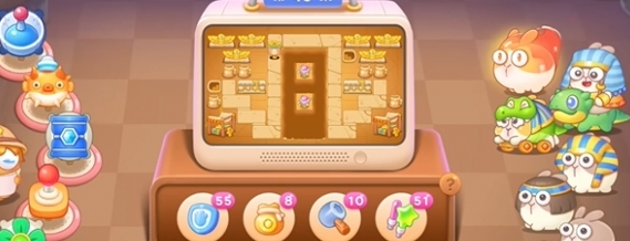 保卫萝卜4法老归来第45关怎么通关2