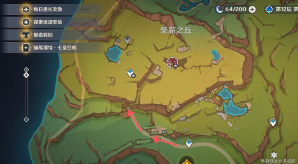 原神金焰绒翼龙暴君在哪2