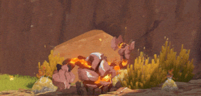 原神熔岩游像蚀土者怎么打2