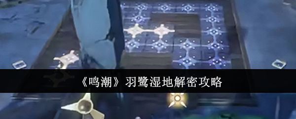 鸣潮羽鹭湿地怎么解密1