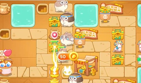 保卫萝卜4法老归来第35关怎么过3