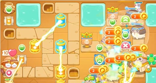 保卫萝卜4法老归来第35关怎么过6