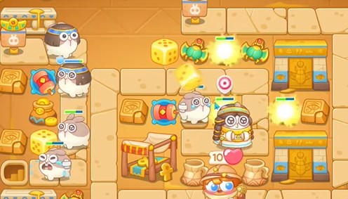 保卫萝卜4法老归来第33关怎么过4