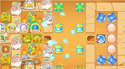 保卫萝卜4法老归来第32关怎么过6