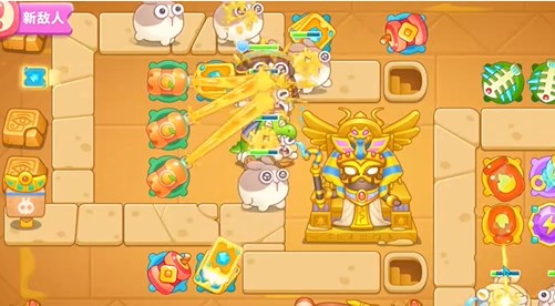 保卫萝卜4法老归来第30关怎么过6