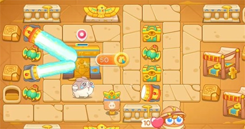 保卫萝卜4法老归来第28关怎么过3