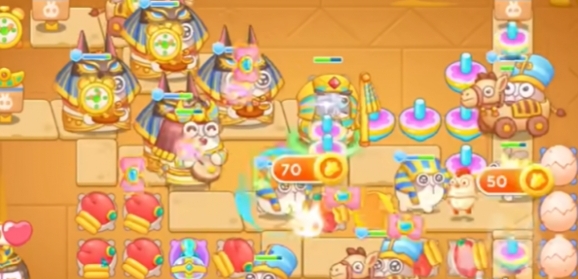 保卫萝卜4法老归来第15关怎么过5