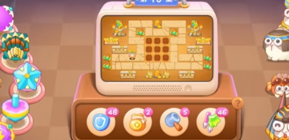 保卫萝卜4法老归来第16关怎么过1