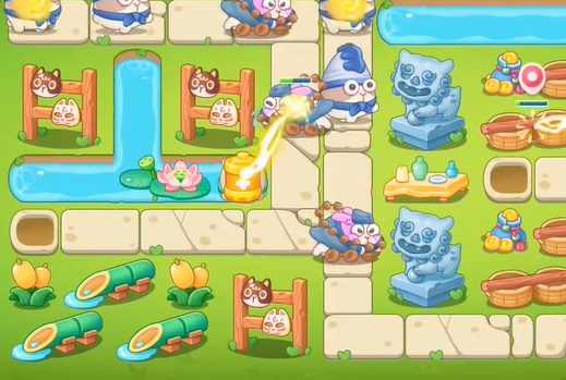 保卫萝卜4浪漫七夕第20关怎么过2