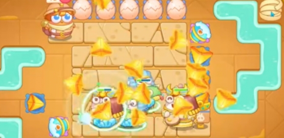 保卫萝卜4法老归来第21关怎么过5