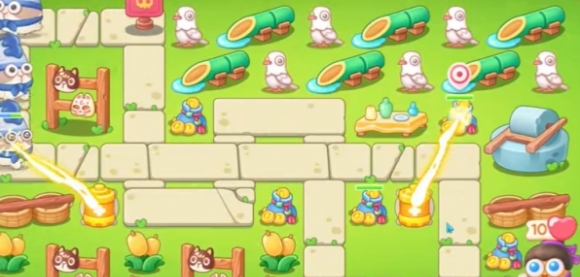 保卫萝卜4浪漫七夕第10关怎么过2