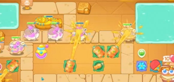 保卫萝卜4法老归来第20关怎么过4