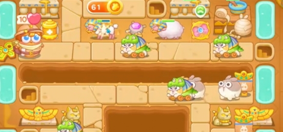 保卫萝卜4法老归来第9关怎么过2