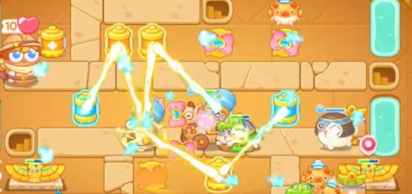 保卫萝卜4法老归来第9关怎么过4