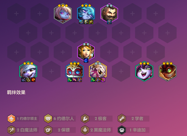 金铲铲之战双城传说约德尔人阵容怎么玩3