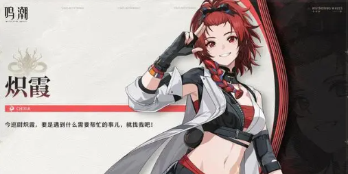 鸣潮炽霞阵容怎么搭配1