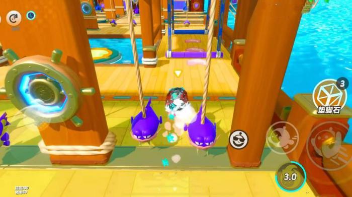 蛋仔派对鱼鱼码头竞速关卡怎么通关4
