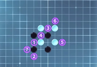 逆水寒手游五子棋残局33关攻略图7