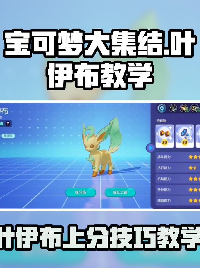 宝可梦大探险伊布值得培养吗1