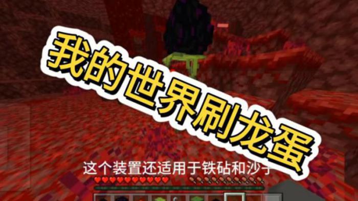 我的世界中的龙蛋怎么孵化1