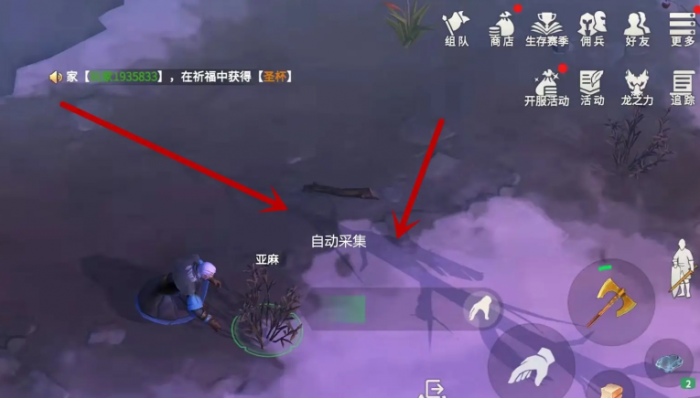 冰原守卫者自动采集怎么开3