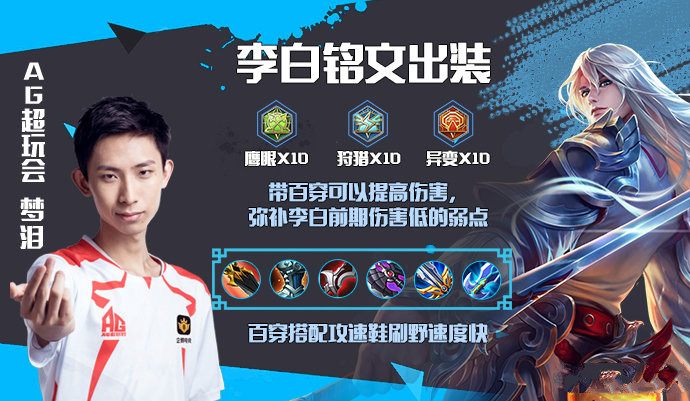 王者荣耀梦泪李白出装怎么搭配1