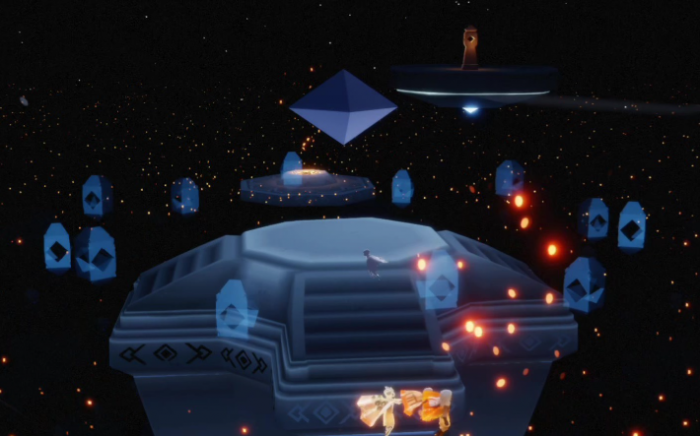 光遇怎么转圈圈悬空2