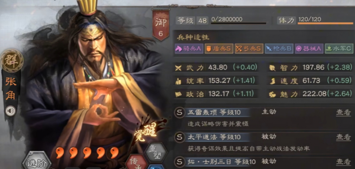 三国志战略版张角搭配什么战法1