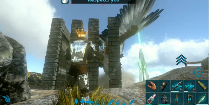 方舟生存进化手游怎样驯服狮鹫饲料1