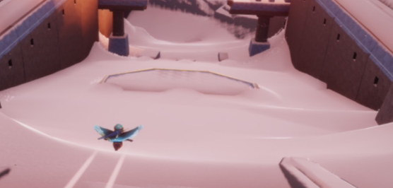 光遇霞谷滑行赛道怎么去1