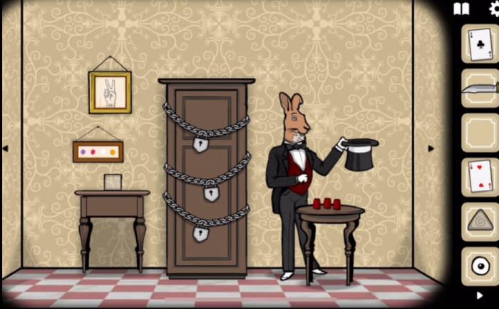 锈湖旅馆攻略兔子怎么猜杯子2